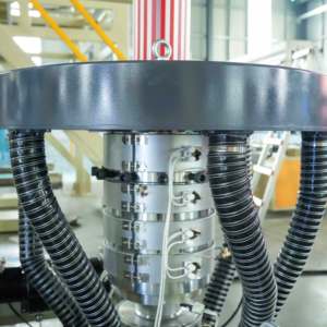 เครื่องอัดรีดเป่าฟิล์มสองสีความเร็วสูง ประหยัดพลังงาน ผลิตฟิล์มสองสี - Product Image 6