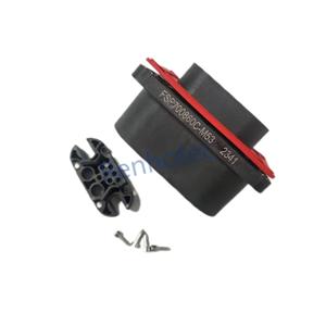 Connecteur hybride IP67 <span class=keywords><strong>FSP</strong></span> 6.0, classé 120A, montage sur panneau, connecteur de stockage de batterie empilable - Product Image 1