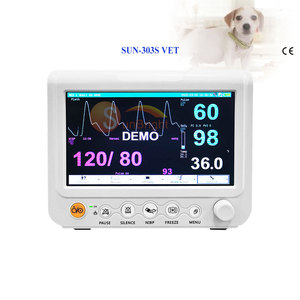 SUN-303S cầm tay 7 inch đa thông số quan trọng dấu hiệu màn hình bác sĩ thú y màn hình - Product Image 1