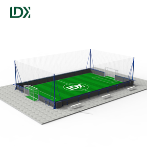 <span class=keywords><strong>Cage</strong></span> <span class=keywords><strong>de</strong></span> football durable LDK pour entraînement en salle et en extérieur, arène <span class=keywords><strong>de</strong></span> football <span class=keywords><strong>portable</strong></span> - Product Image 1