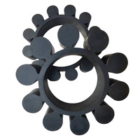 Plaquette en caoutchouc de type TEBAK YOX, disque élastique de couplage fluide YOX340, bloc élastique flexible pour coupleur hydraulique