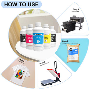 Goosam đen trắng grey chống thăng hoa nóng chảy bột TPU dính chống di chuyển dtf bột cho dtf in chuyển nhiệt - Product Image 5