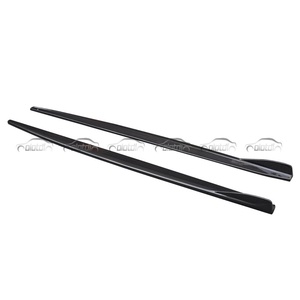 Extensiones de faldones laterales de fibra de carbono, labio divisor de barbilla y alerón para BMW Serie 2 F44 2021 en adelante, tuning automotriz - Product Image 3
