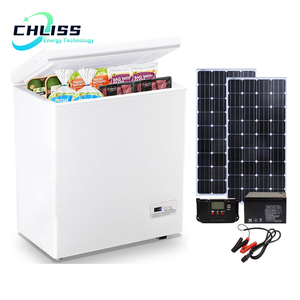 Chliss 400 <span class=keywords><strong>L</strong></span> solaire réfrigérateur congélateur bas <span class=keywords><strong>prix</strong></span> réfrigérateur portable solaire panneau alimenté chambres froides marcher dans le marchandiseur congélateur - Product Image 1
