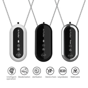 Nouveau mini <span class=keywords><strong>purificateur</strong></span> <span class=keywords><strong>d</strong></span>'<span class=keywords><strong>air</strong></span> à suspendre - Portable - Alimenté par USB - Silencieux (moins de 36 dB) - Product Image 2