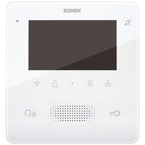 Edvax TabFree4.3 2F+ Videocitofono, Lunghezza 15,2 cm, Altezza 16 cm, Sistema Campanello per Interni - Product Image 1