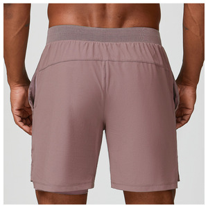 <span class=keywords><strong>Pantalones</strong></span> <span class=keywords><strong>Cortos</strong></span> Deportivos Casuales para <span class=keywords><strong>Hombre</strong></span>, Cintura Elástica, Transpirables, Ligeros, de Secado Rápido, para <span class=keywords><strong>Senderismo</strong></span>, Gimnasio y Deportes Activos - Product Image 4