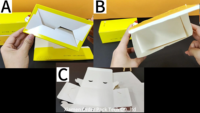 Boîte à poulet frit personnalisée, biodégradable, écologique, avec poignée et ventilation, en papier kraft, pour emballage alimentaire à emporter