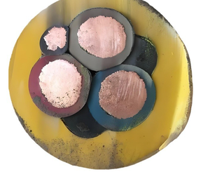 MC 0,38/0.66kv 3X240 + <span class=keywords><strong>1X95</strong></span> Cable subterráneo Cable de goma para minería Cable de polea para máquina de minería de carbón - Product Image 4