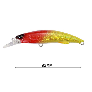 Kingdom — leurre méné coulant de type wobbler, appât artificiel lourd idéal pour la pêche au <span class=keywords><strong>brochet</strong></span> ou en eau salée, nouveau modèle, 92mm, 40g - Product Image 6