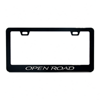 Cadre de plaque d'immatriculation de voiture américaine avec logo personnalisé, cadre de plaque en plastique durable, vente en gros, décoration extérieure de voiture