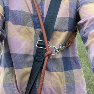 Correa Redonda Manos Libres para Perro de Cuerda de Tela Fuerte para Entrenamiento de Alpinismo en Múltiples Colores para Proveedores de Mascotas - Product Image 4