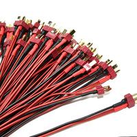 Câble de raccordement personnalisé en forme de T, connecteur mâle-femelle, assemblage de câbles de type T pour batterie Lipo RC