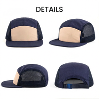 Casquette Snapback en Coton Lavé à Profil Bas, Réglable, à Visière Plate, Style Trucker – Meilleure Vente