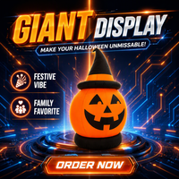 Lanterne Gonflable Jack-O'-Lantern pour Halloween – Décoration Professionnelle ODM Grande Lanterne de Fête Lumineuse pour Événements Extérieurs et Publicité