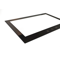 Verre de protection pour interrupteur, verre sodocalcique anti-reflets, résistant aux rayures 9H, étanche, magnétique, compatible avec les écrans, salle de bain, extérieur