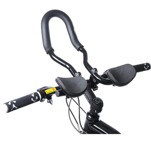 Manillar de Bicicleta de Carretera de Aleación de Aluminio, Barra Aerodinámica para Relajación en Triatlón - Product Image 1