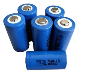 CR123A / CR17335 / 16340/18650 litio 3,7 V batería recargable