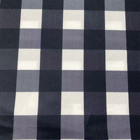 Tissu de matelas tissé teint en fil de haute qualité, motif personnalisé, tissu à carreaux pour la production de matelas