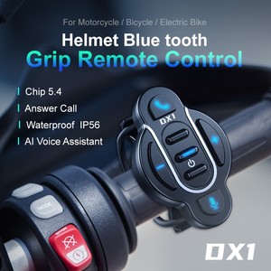 Nuevo Control Remoto Inalámbrico DX1 para Manillar de Bicicleta/Moto, Resistente al Agua, Carga Tipo-C, Compatible con Casco Integral - Product Image 5