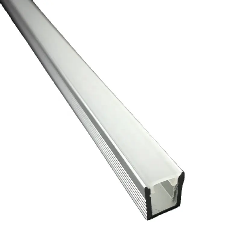 SDW005 Led Bar boîtier de lumière, profil de canal en u en aluminium super mince pour bande led avec couvercle