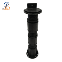 Pied de support réglable en plastique pour dalles de terrasse |   Support de sol universel, imperméable, anti-corrosion, écologique pour l'extérieur