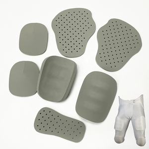 HUNLON 7 psc Set inserto pad per anca coscia ginocchio supporto pallavolo calcio football americano pad set - Product Image 1