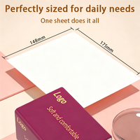 Mouchoirs en papier doux écologiques en pâte de bois vierge chinoise, papier toilette pour hôtels et entreprises, en stock, vente en gros