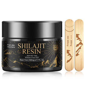 Suplemento dietético de pasta de resina Shilajit negra del Himalaya pura 100% con suplemento mineral de ácido fúlvico 80% para adultos - Product Image 1
