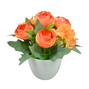 Artesanía Dongchen, Hortensia Artificial, Bonsái de Capullo de Hortensia, Planta en Maceta de Seda, 10cm-30cm, Decoración para Hogar y Oficina - Product Image 5