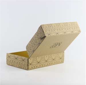 High Quality Luxury Custom Small Corrugated Self Erecting Shipping <b>Box</b> Embossing UV Coating Eco-Friendly Gift Packaging for - Product Image 5