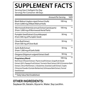 ซอโลทรี แคปซูลนิ่มสารสกัดจากบอระเพ็ด วอลนัทดำ และกานพลู 240 แคปซูล 18 in 1 อาหารเสริมจากเปลือกวอลนัทดำเพื่อสมดุลการย่อยอาหาร - Product Image 2