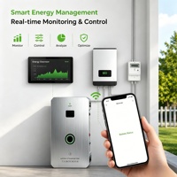 Batterie pour chariot électrique 5kWh 10kWh 15kWh 16kWh 20kWh, Système de stockage d'énergie domestique 48V 51.2V 200Ah 320Ah, Pack de batteries solaires LiFePO4 SUPSRSAFE