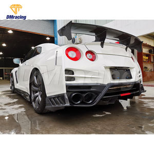 Pare-chocs arrière demi-fibre de carbone de style Top <span class=keywords><strong>Secret</strong></span> pour kits de carrosserie Nissan R35 GTR - Product Image 5