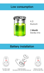 Anti-perte Smart Pets Alarm <span class=keywords><strong>Tag</strong></span> Wireless Bluetooths APP Tracker Pet Dog Tracker Locator - Product Image 3