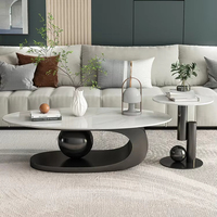 Table Basse en Acier Inoxydable Personnalisée Style Luxe Léger avec Petit Plateau pour Salons et Hôtels Vente en Gros
