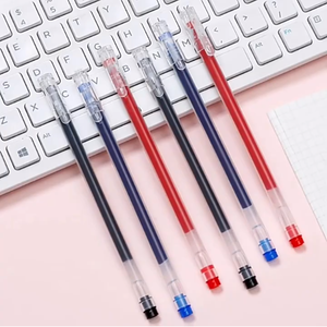 <span class=keywords><strong>Stylo</strong></span> gel de carbone de grande capacité 0.5mm, <span class=keywords><strong>stylo</strong></span> avec tête à aiguille, pour signature d'étudiant, papeterie de bureau - Product Image 5