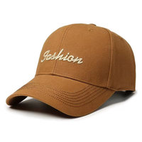 Gorra de Béisbol de 6 Paneles con Letra Bordada a Mano en PVC, Ajustable, Unisex, para las Cuatro Estaciones, Estilo Casual Urbano, para Estudiantes