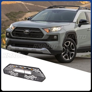 Parrilla Delantera para Toyota RAV4 2019-2022, Parrilla Deportiva, Kit de Carrocería, Accesorios para Auto - Product Image 3