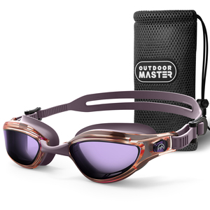 Gafas de Natación Profesionales Antivaho, Impermeables, Resistentes a Impactos, Protección UV, Visión Amplia, Ajuste Cómodo para Nadadores Adultos - Product Image 1