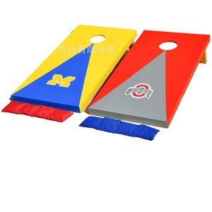 Planche de Cornhole 4x2 pieds en contreplaqué massif, taille réglementaire, pieds en bois de pin, jeu d'extérieur - Product Image 3