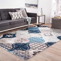 Tapis extra épais à prix de gros, design personnalisé, tapis de salon en polyester pour la maison