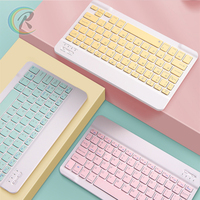 Espagnol russe anglais Mini tablette Portable sans fil clavier souris combo pour Mac Pc Iphone Ipad Ios