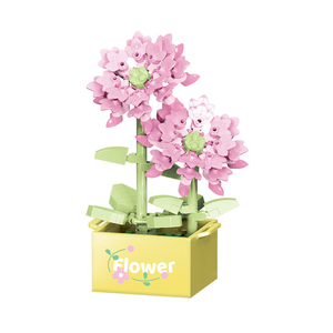 Juego de Bloques de Construcción de Flores, Planta en Maceta con Caja de Regalo, Juego de Ladrillos MOC, Juegos de Bricolaje para Niños, Juguetes Educativos para Niños 1603 1604 - Product Image 4