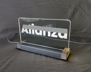 Lampe en acrylique à DEL avec couleurs RVB Multi-Model USB Powered Night Lights for Desktop and Car Decor Customize logo - Product Image 2