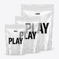 Sacs d'emballage personnalisés sur mesure pour aliments en conserve, chewing-gums, bonbons et jouets avec impression de logo personnalisé