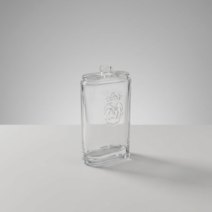 Botellas de Vidrio Cuadradas con Cabeza de León en Relieve, Base Gruesa y Transparente, para Whisky, <span class=keywords><strong>Vodka</strong></span> y Brandy, Venta al Por Mayor - Product Image 2