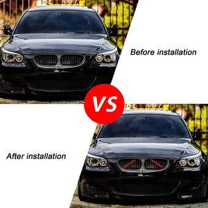 EPMAN 2 PCS/SET Bandes de garniture de cadre de calandre avant pour BMW <span class=keywords><strong>1</strong></span> 2 <span class=keywords><strong>3</strong></span> 4 5 6 7 Series M Sport Style Sticker EPBHGF20 EPBHGF10 - Product Image 5