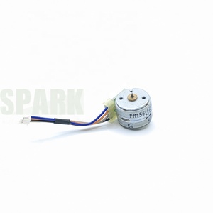 20mm 4 pha 5V PM động cơ bước nam châm vĩnh cửu schrittmotor cho van điều khiển/máy in RoHS tuân thủ - Product Image 2