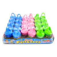Poudre aigre saveur de fruits tatouage tourbillon torsion sucettes bonbons à éclater bonbons anneau de mamelon bonbons